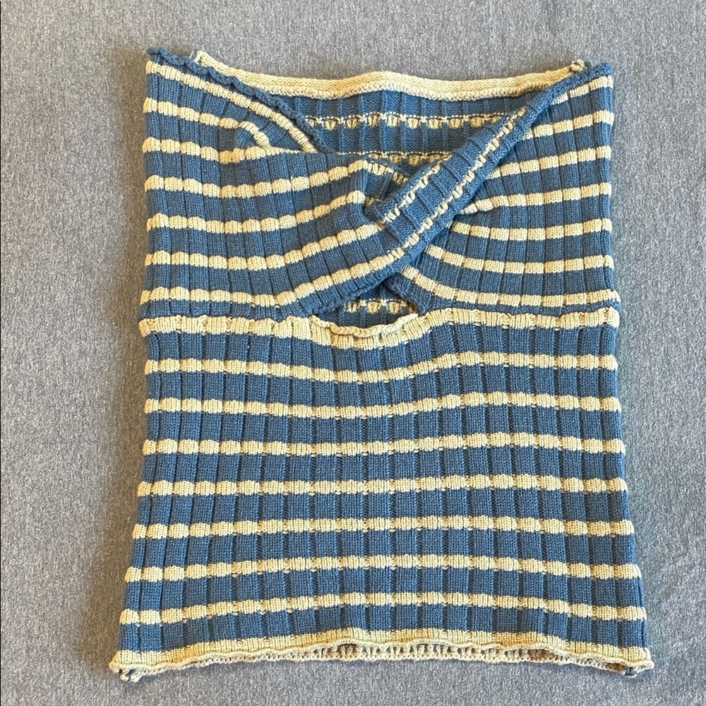 stylish knit tube top